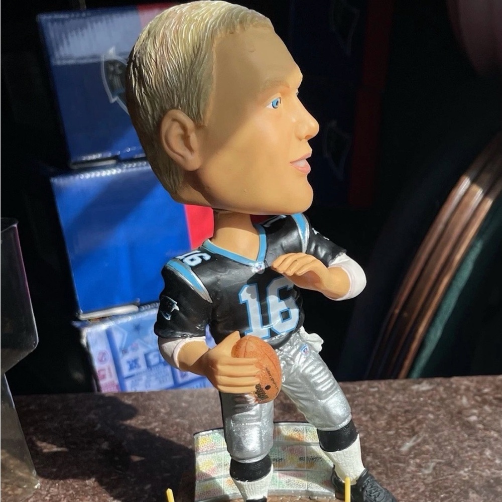 Rare Forever Collectibles Weinke Carolina Panthers Stadium Exclusive Bobblehead